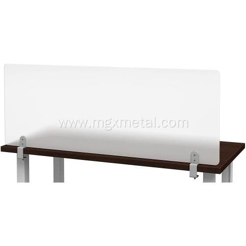 China Metal Table Clamp For Desktop Acrylic Panel Supplier